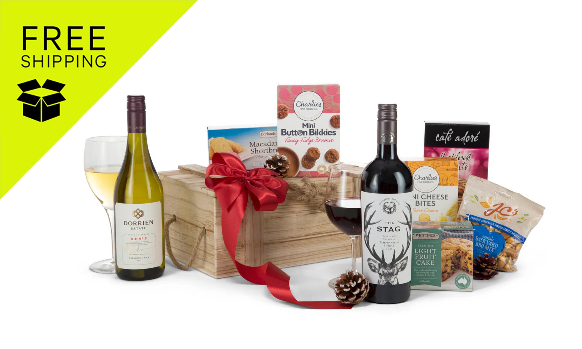 Down Under Delight, Mexican Brew Beer, or Entertainer Gift Hamper