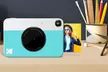 Kodak Printomatic 5MP Instant Print Camera and Zink Photo Paper Bundle - Second Medium