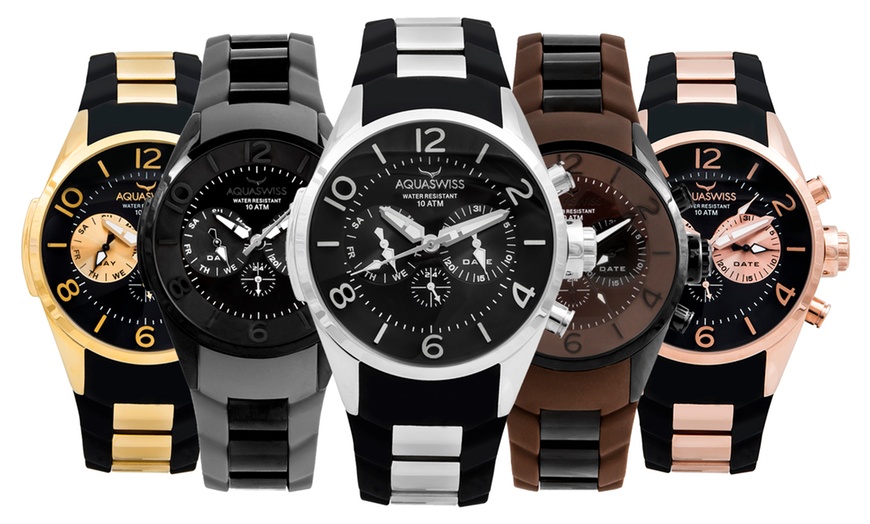 Image 1: AquaSwiss Men's Watches