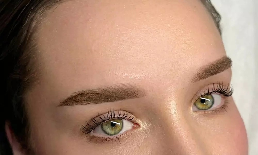 Luxury Powder Brows: Custom Pigment & Shape for a Defined Look, Touch-Up for Lasting Perfection (Up To 54% Off) - Second Medium