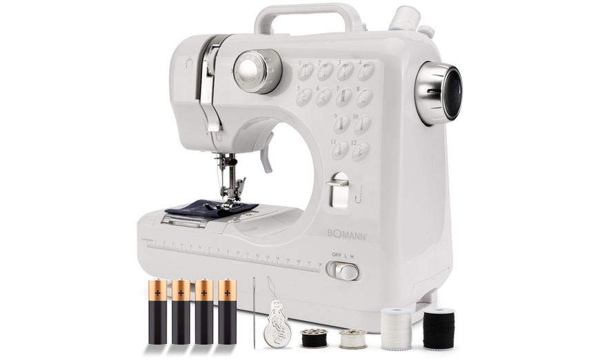Image 3: Máquina de coser con 12 puntos de Bomann
