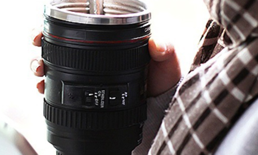 Image 7: Camera Lens Coffee Mug