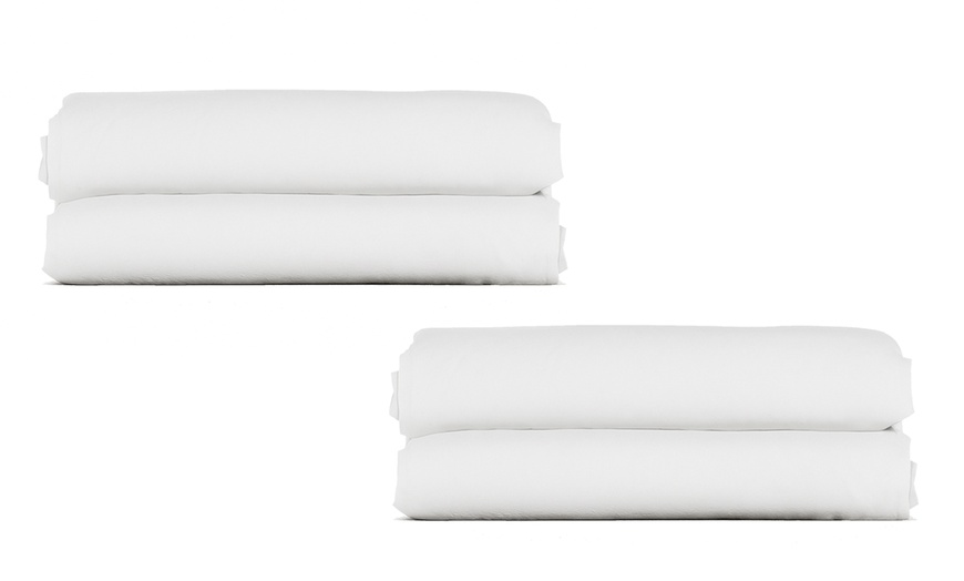 Image 3: Drap housse confort, bonnet extensible 22 à 42 cm, Sampur