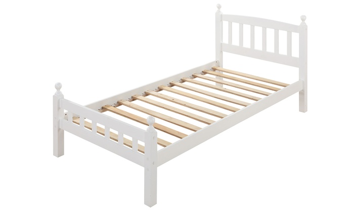 Juliet Solid Wood Bed Frame | Groupon