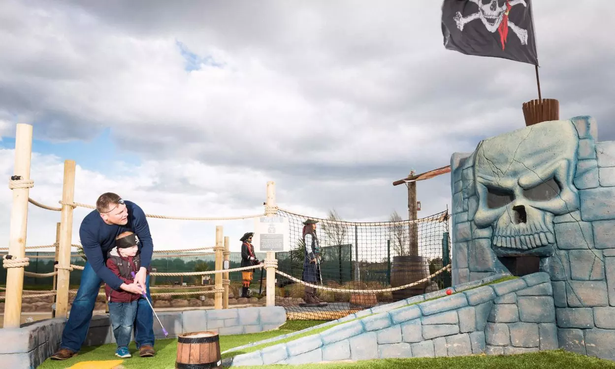 12 Holes of Mini Golf for Up to Four at Pirates Island Adventure Golf - Primary Image