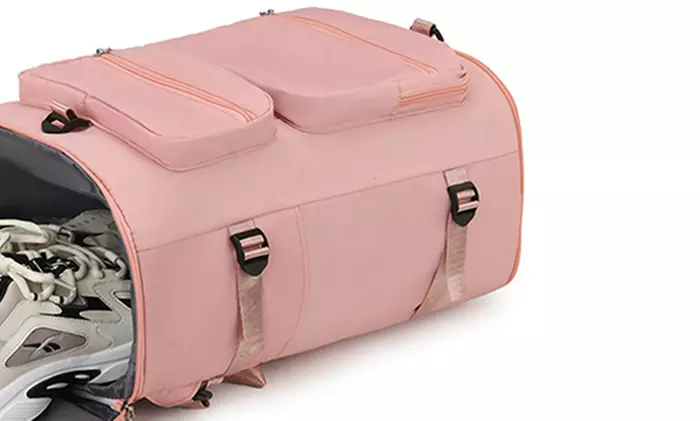 Water Repellent Travel Duffle Bag Gym Backpack