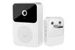 Drahtlose Türklingel mit integrierter Überwachungskamera in Weiß - Second Medium