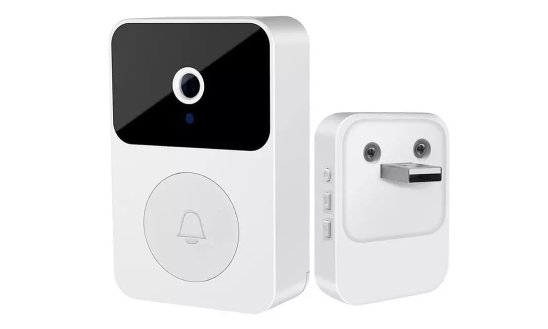 Drahtlose Türklingel mit integrierter Überwachungskamera