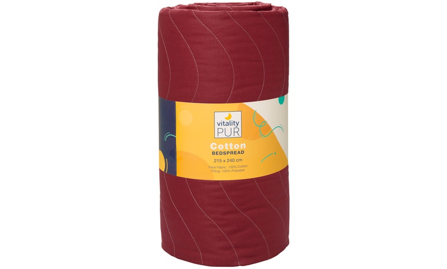 Image 7: Couvre-lit double-face