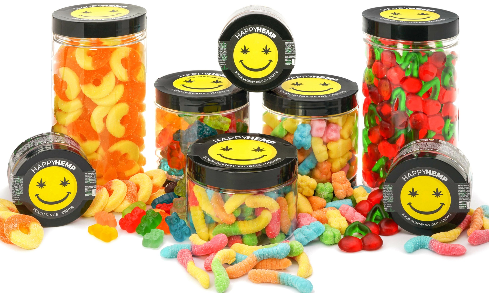 3000mg Gummies from Happy Hemp