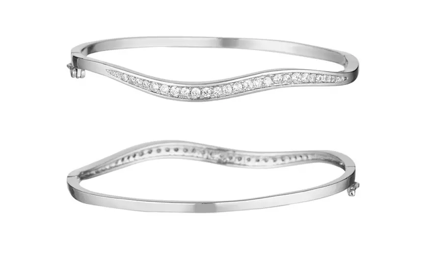 Image 2: Bracelet Juliana orné de zircons