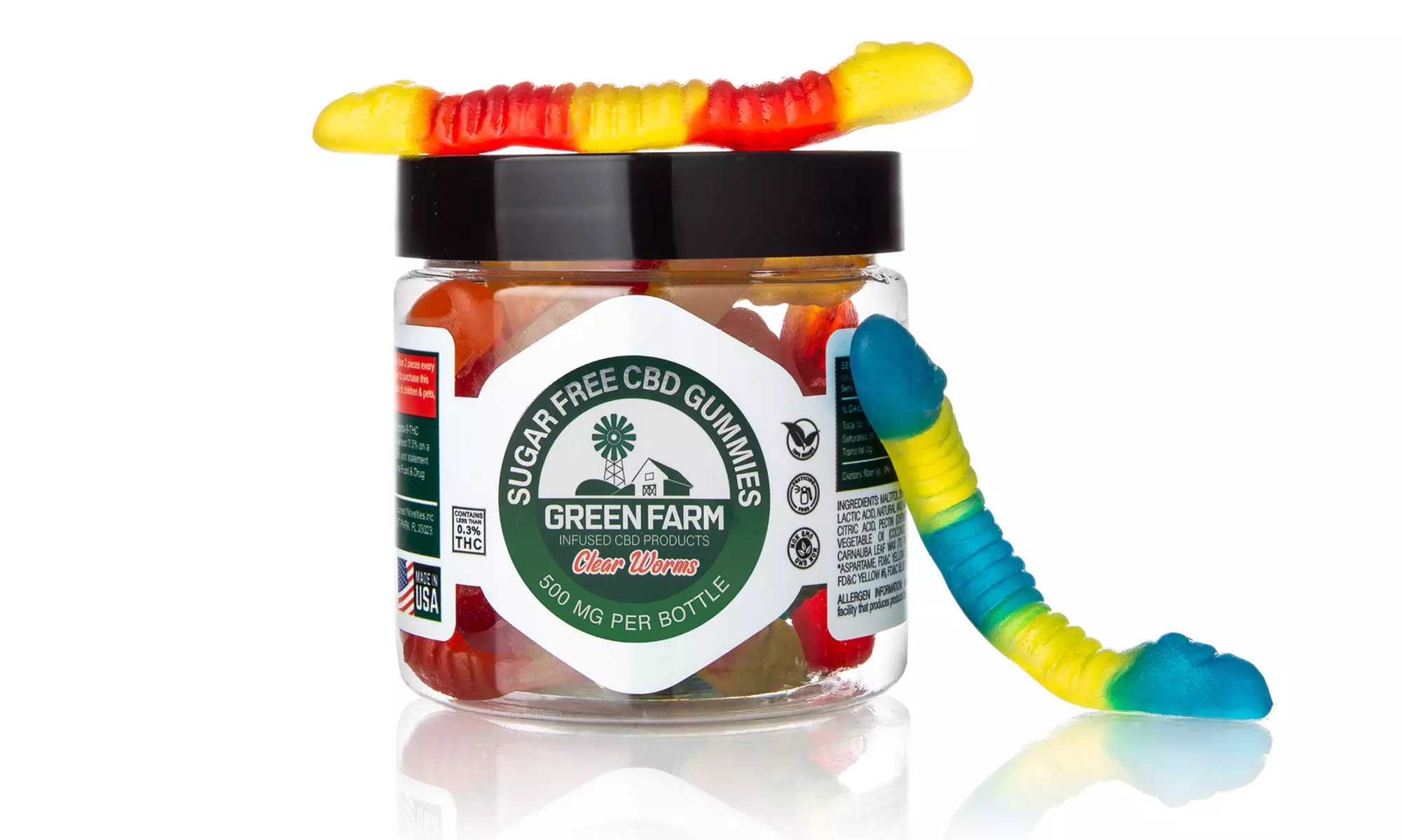 Green Farm Tasty Gummies for Sleep and Anxiety from Green Farm (500MG-5000MG)