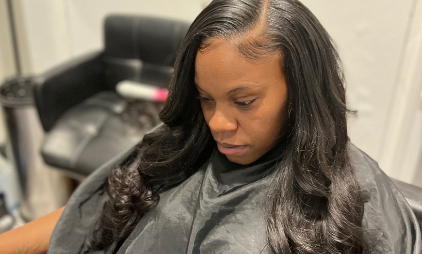 Image 10: Enhance your look with a Traditional Sew-In, or Tape-In Extensions 
