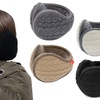 Image 1: Winter Foldable Warmer Soft Style Fur Earmuffs