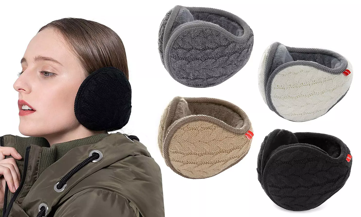 Winter Foldable Warmer Soft Style Fur Earmuffs