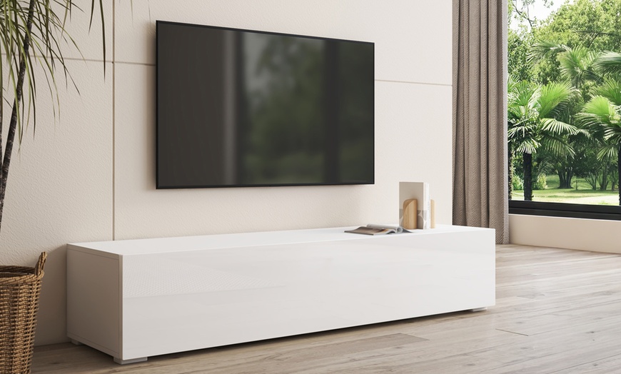 Image 2: Meuble TV Nora H2 de 160 cm