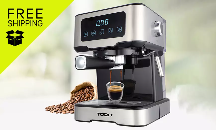 Image 1: TODO Stainless Steel Milk Frother or TODO Espresso Coffee Machine 1.5L
