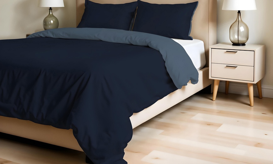 Image 1: Parure copripiumino Zoe no stiro