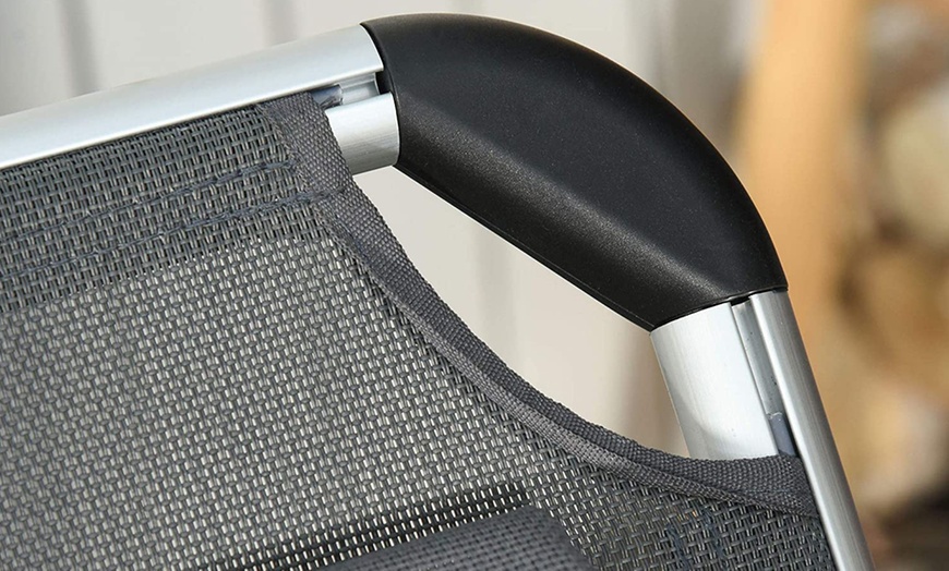Image 7: Outsunny Foldable Sun Lounger selection