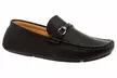 Franco Vanucci Men's Perforated Faux Leather Driver Loafers – Slip-On Dress Shoes for Casual or Work - Second Medium
