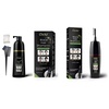 Image 1: 3-in-1 Instant Black Hair Dye Unisex Shampoo 