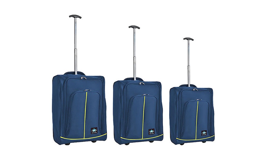Image 3: Set di 3 valigie morbide da viaggio