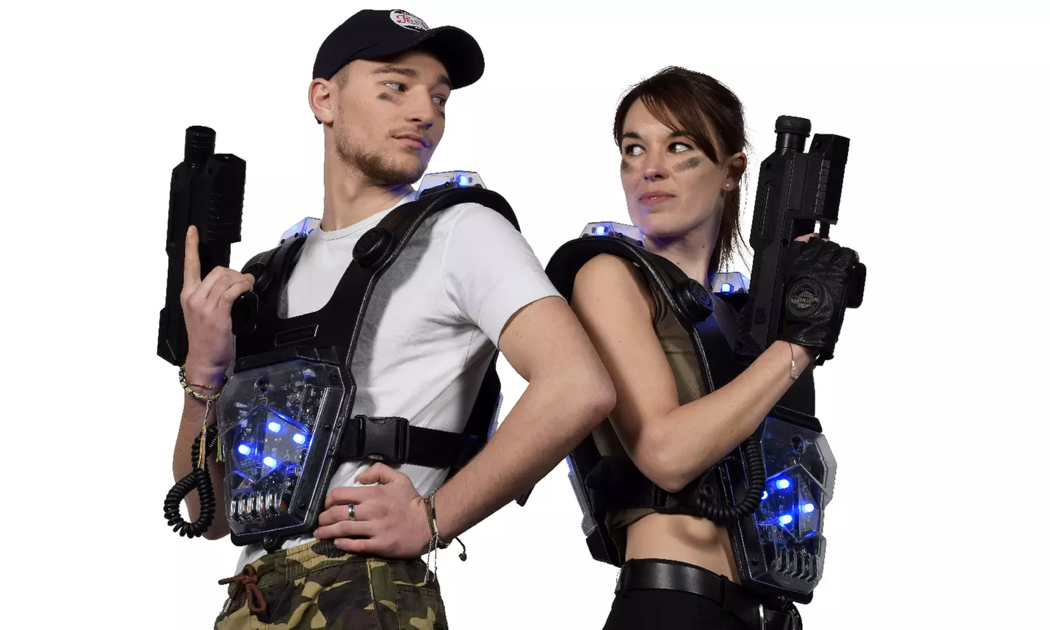 Une partie de laser game et une partie de laser lock pour 1, 2, 4 ou 6 personnes (33% de remise) - Primary Image