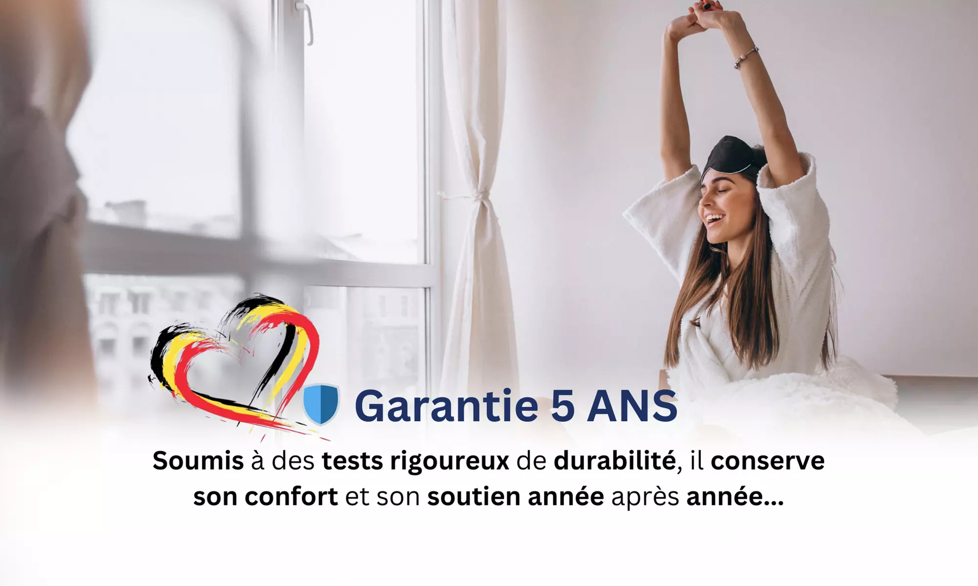 Sommier à latte dynamique, bois massif d'épicéa et de hêtre