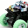 Image 5: 4-Pack 360° Rotating Mini Off-Road Pull-Back Cars for Kids