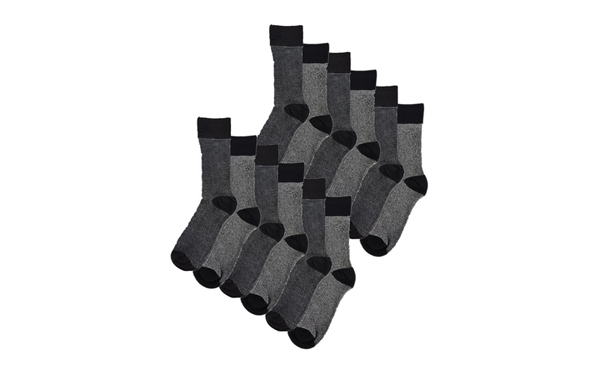 Image 13: 12-Pack of Men's Design Socks