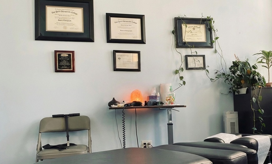 Image 2: Chiropractic Exam, Adjustments & Zero Gravity Chair Sessions