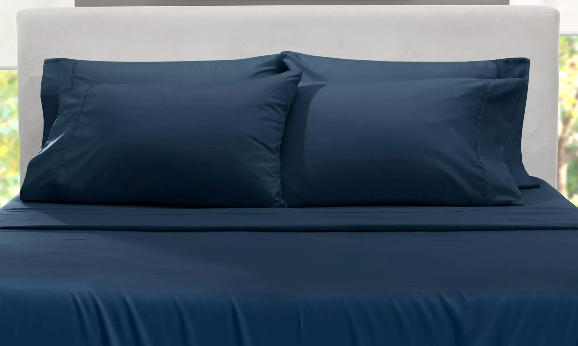 Nestl Extra Deep Pocket Sheets - 18-24 Inch Fitted Bed Sheet Set - 6 Piece
