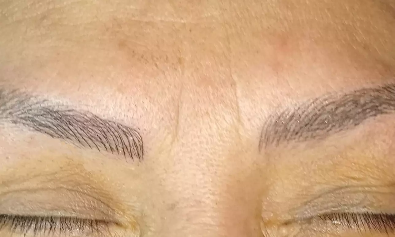 Microblading o microshading con diseño de cejas en Anita La Venezolana