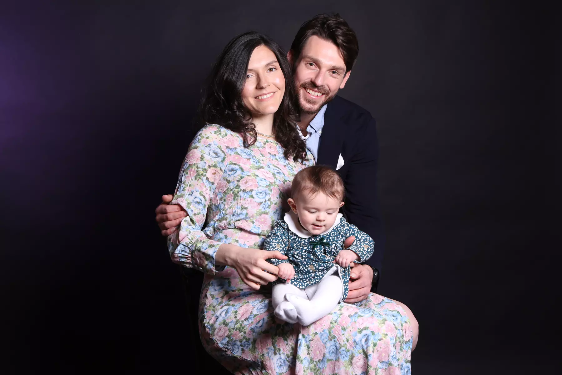 Family Photoshoot with Two Prints