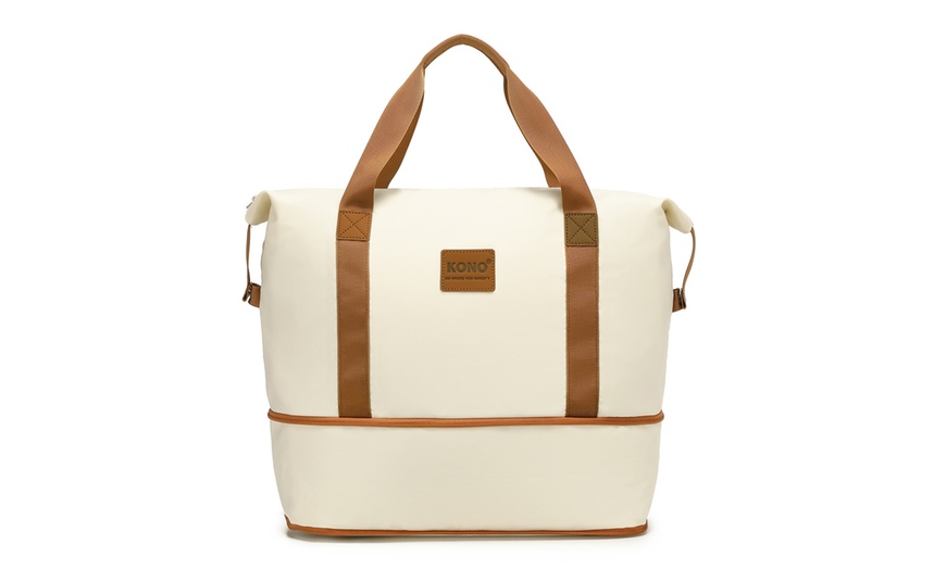 Image 10: Set de bagages 3 pièces : valise, sac de voyage et trousse de toilette