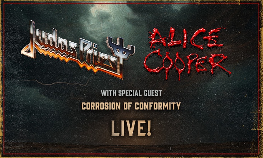 Image 1: Judas Priest & Alice Cooper Live – Up to 29% Off
