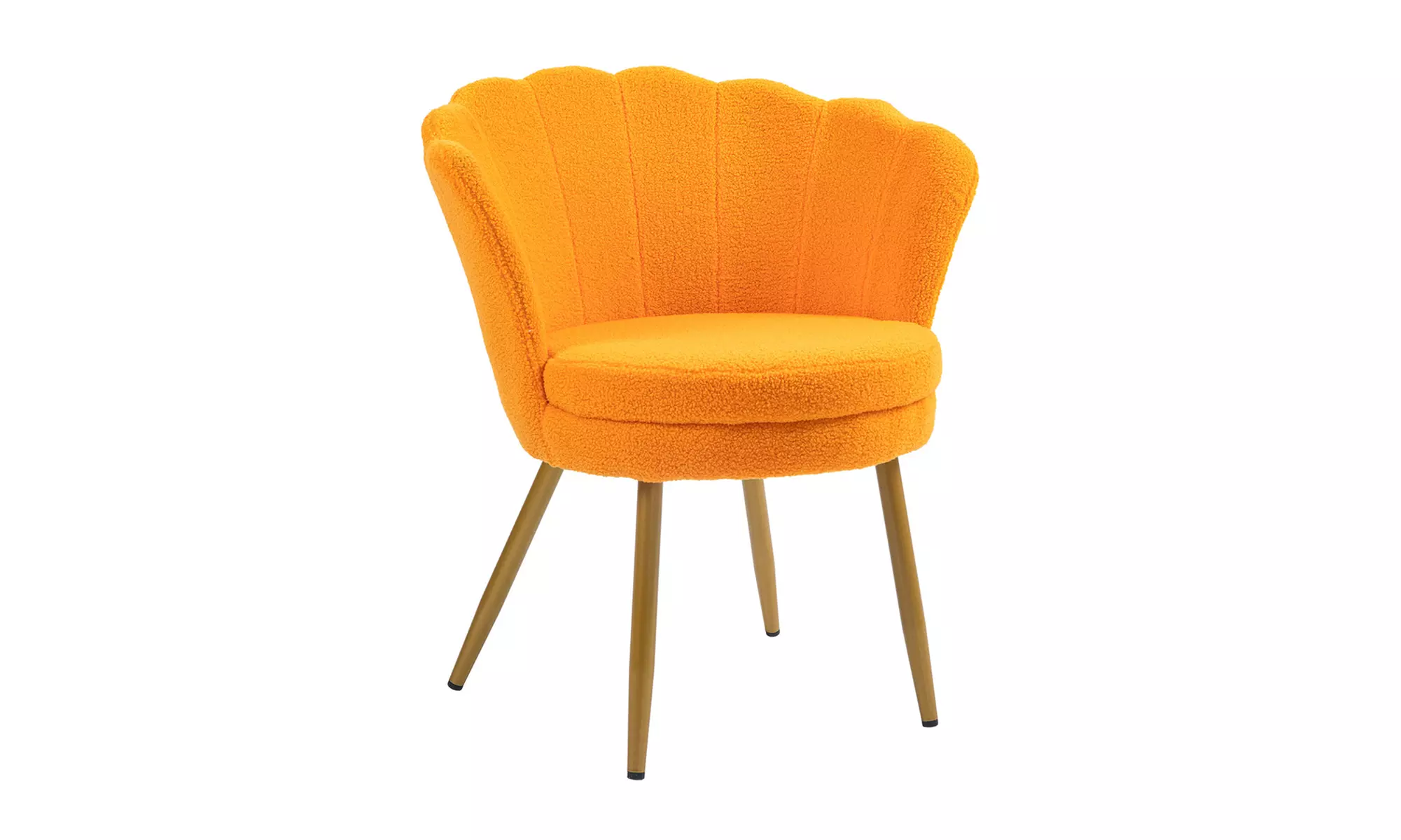 Silla con respaldo en forma de concha