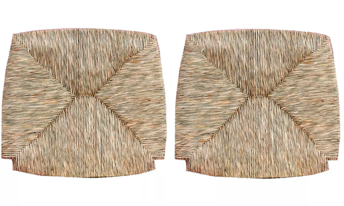 2 o 4 asientos de repuesto de paja natural para silla