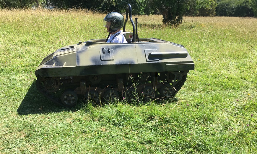 Image 10: Mini Tank Driving Experience