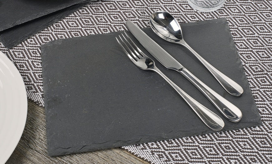 Image 5: Black Placemats or Coasters