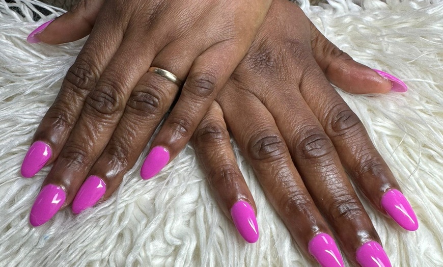 Image 2: Enhance w/ Express Manicure, Classic Mani/Pedi, BIAB Mani & More