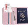Image 8:  RFID Multi-function Passport Anti-theft Anti-scanning Wallet Passport Holder 