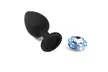Silicone Jeweled Plug Weighted Anal Jewel Trainer Sets Enhance  - Second Medium