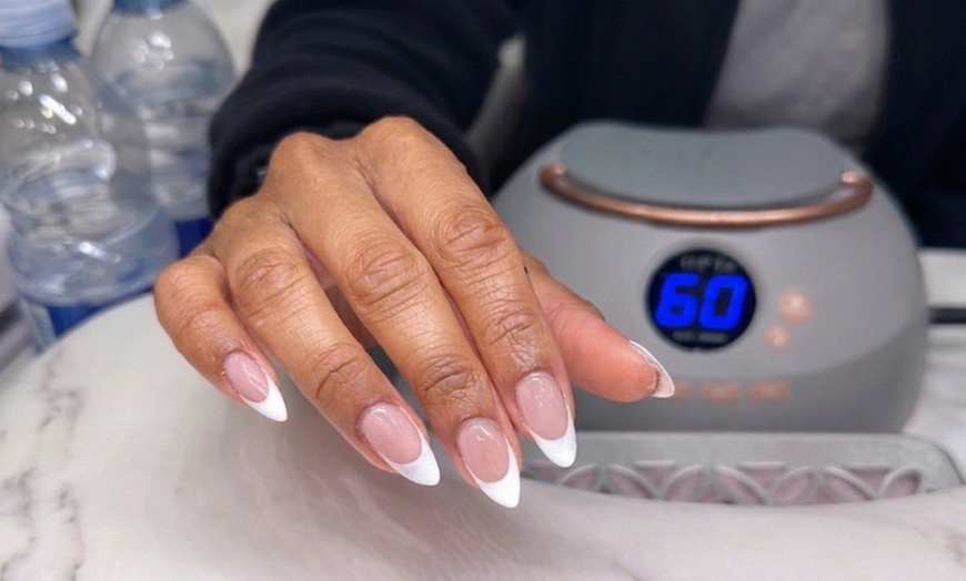Image 3: One 35 Min Basic Polish Manicure, 60 Min w/ Optional French Tip & More