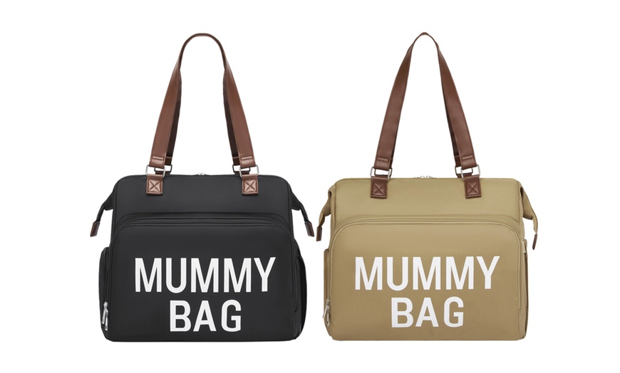 Image 2: Kono Wickeltasche mit Schuhfach und isolierten Taschen