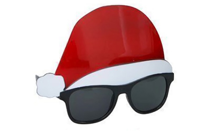 Image 5: Novelty Christmas Sunglasses