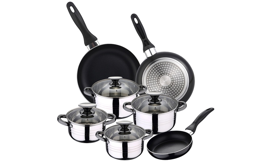 Image 4: Set de sartenes o batería de cocina de 8 piezas de San Ignacio
