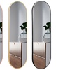 Image 1: Living And Home Limited 150cm Oval Full Length Wall Mirror