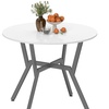 Image 8: Small Kitchen Table with Black Steel Legs, Dining Table
