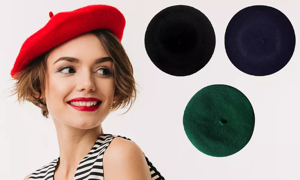 1 à 4 bérets pour femme Alexandra - Primary Image